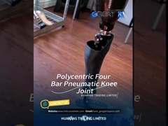ポリセントリック 義肢 膝関節 肺動揺制御 ピラミッド接続 220Lbs