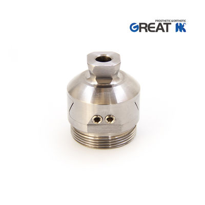 義肢のダブルヘッドスライディングアダプター (ピラミッドM36糸)